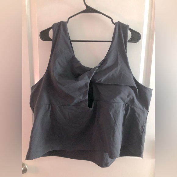 2 piece set! BLUE plus size athletic tank and matching skort EUC - Picture 7 of 15